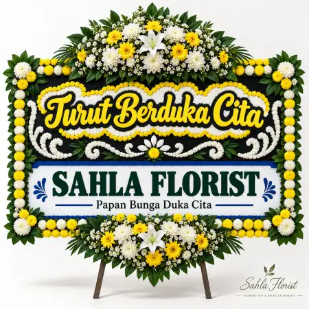 Papan Bunga Duka Asem Rowo